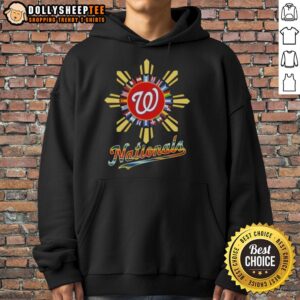 Alternative view of Top Washington Nationals X Hispanic T-Shirt