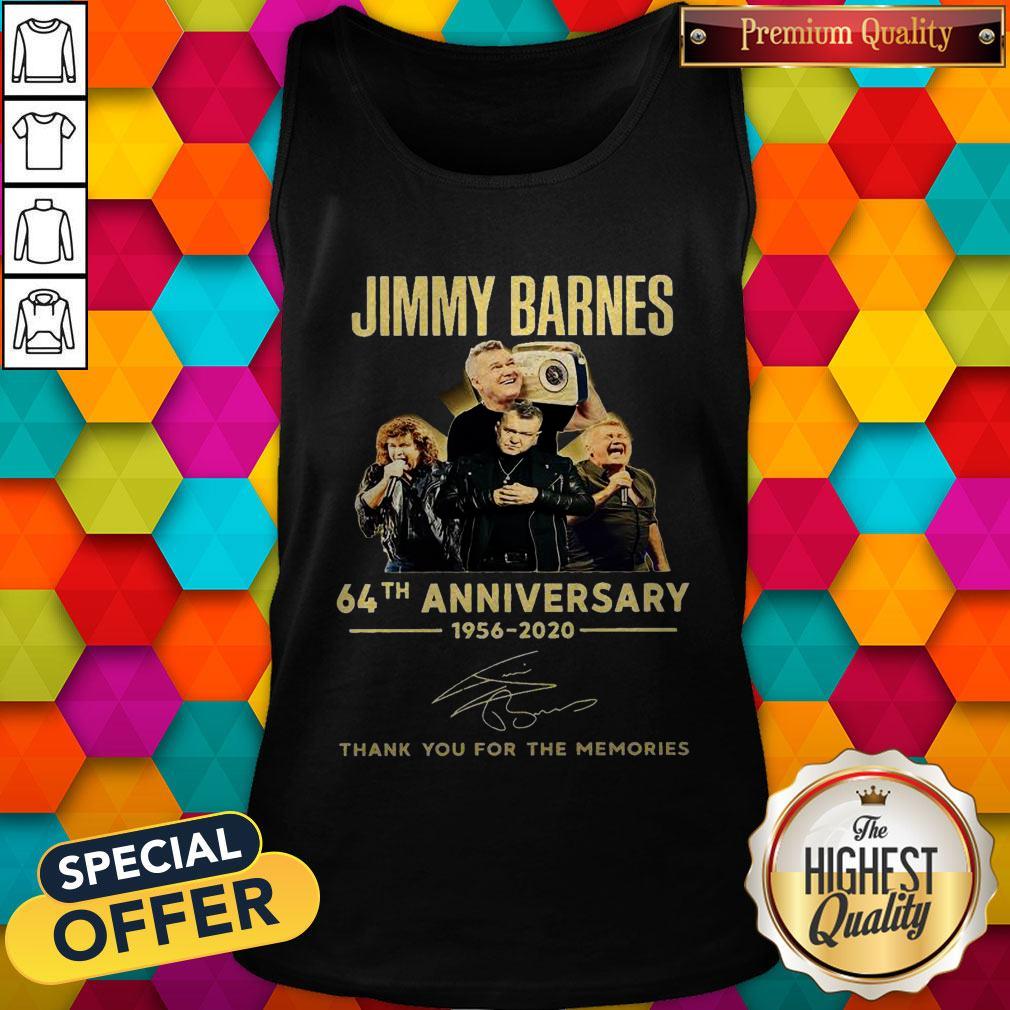 Jimmy Barnes 64th Anniversary 1956 2020 Thank You For The Memories Shirt - Image 3