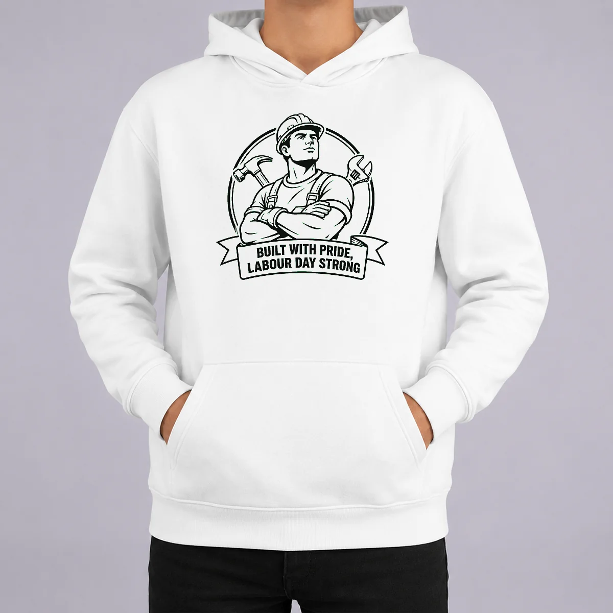 Pretty Premium Labour Day Pride Line Art For Workers Shirt - Image 5