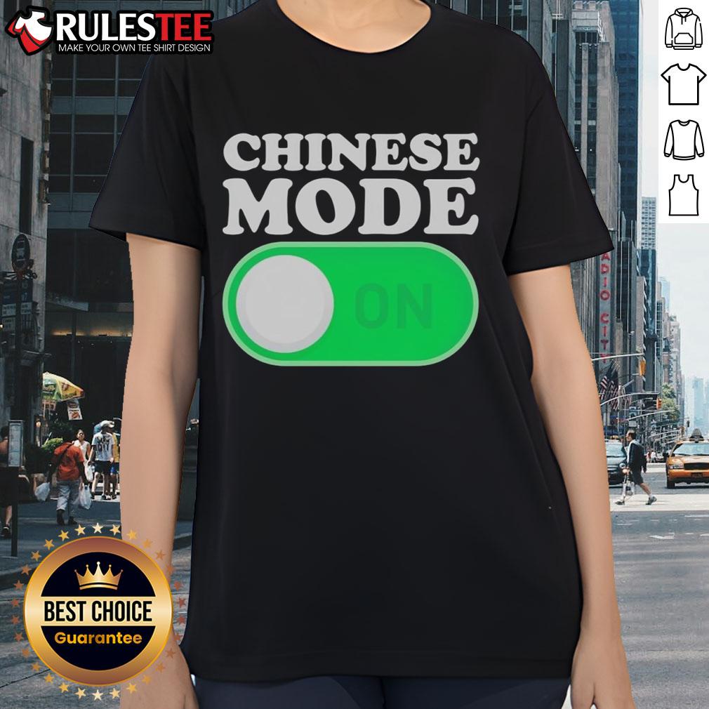 Funny Chinese Mode ON T-Shirt - Image 3