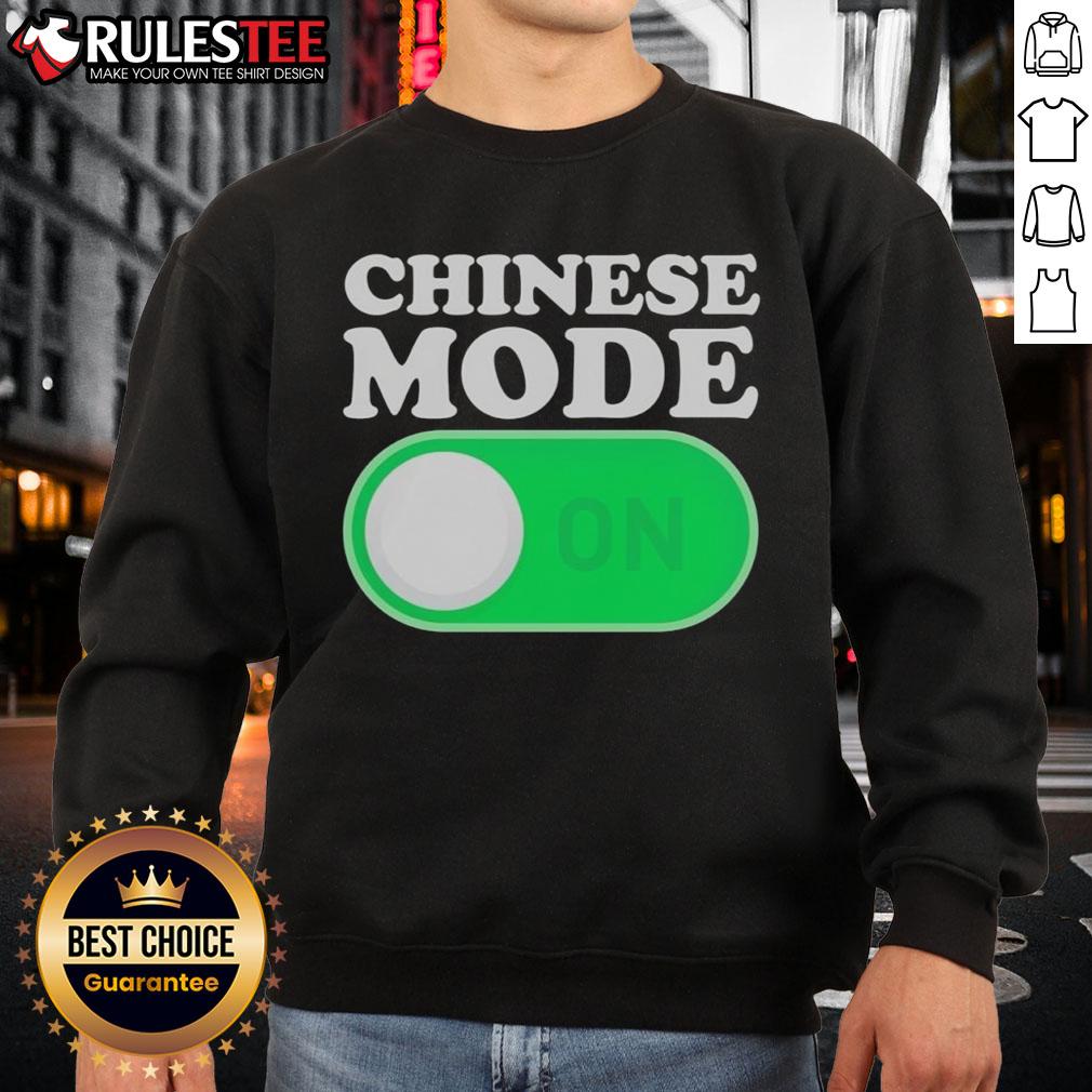 Funny Chinese Mode ON T-Shirt - Image 5