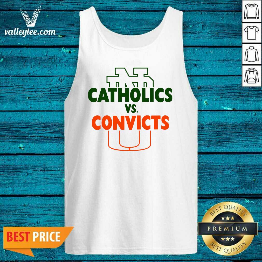 Wonderful Catholics Vs Convicts 2021 Shirt - Image 3