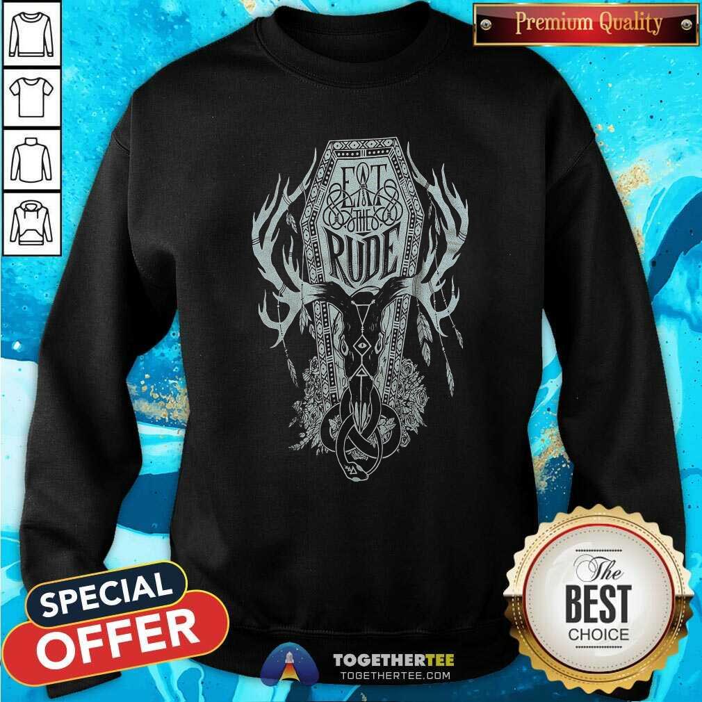 Cool Eat The Rude Hannibal Shirt - Image 2