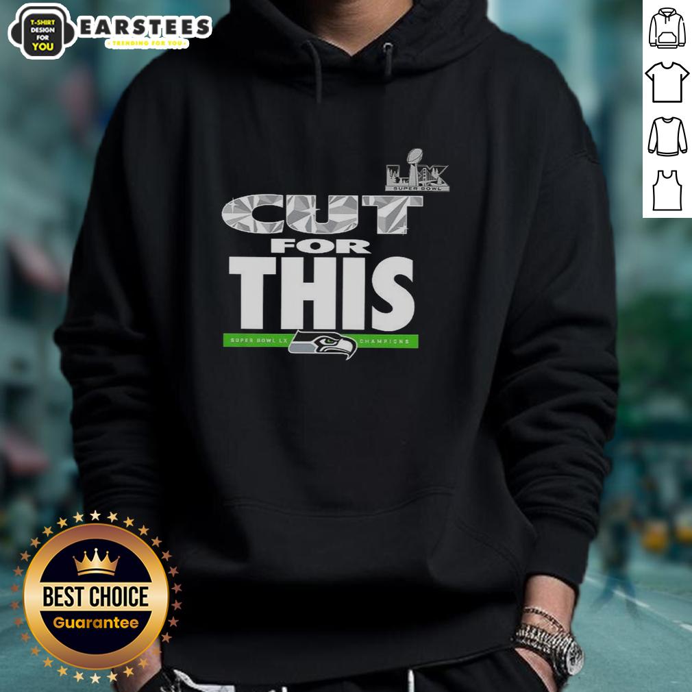 Awesome Seattle Seahawks Cut For This Super Bowl LX Champions 2026 T-Shirt - Image 2