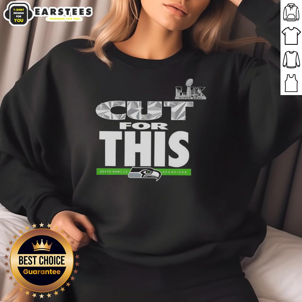 Awesome Seattle Seahawks Cut For This Super Bowl LX Champions 2026 T-Shirt - Image 5