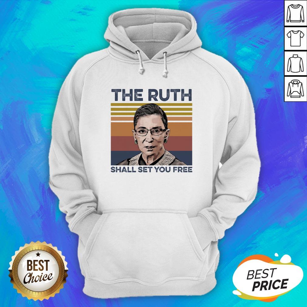 Pretty RBG The Ruth Shall Set You Free T-Shirt - Image 3