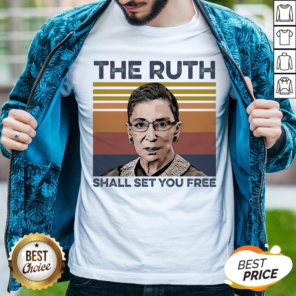 Pretty RBG The Ruth Shall Set You Free T-Shirt