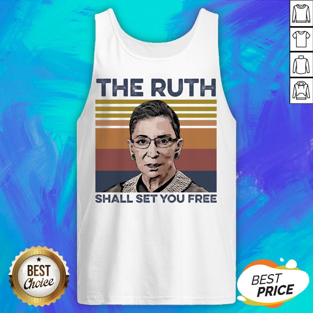 Pretty RBG The Ruth Shall Set You Free T-Shirt - Image 5