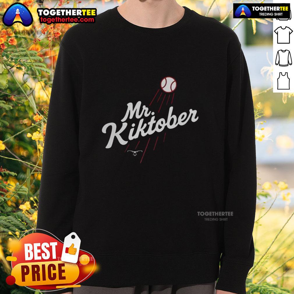 Premium Mr. Kiktober Los Angeles Dodgers Baseball The Clutch Season T-Shirt - Image 5