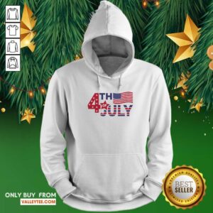 Alternative view of America 4th Of July American Flag Shirt