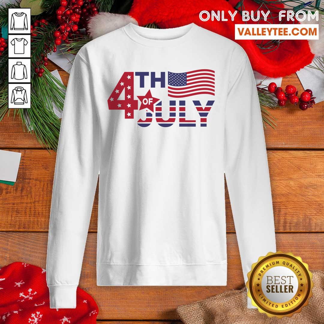 America 4th Of July American Flag Shirt - Image 4
