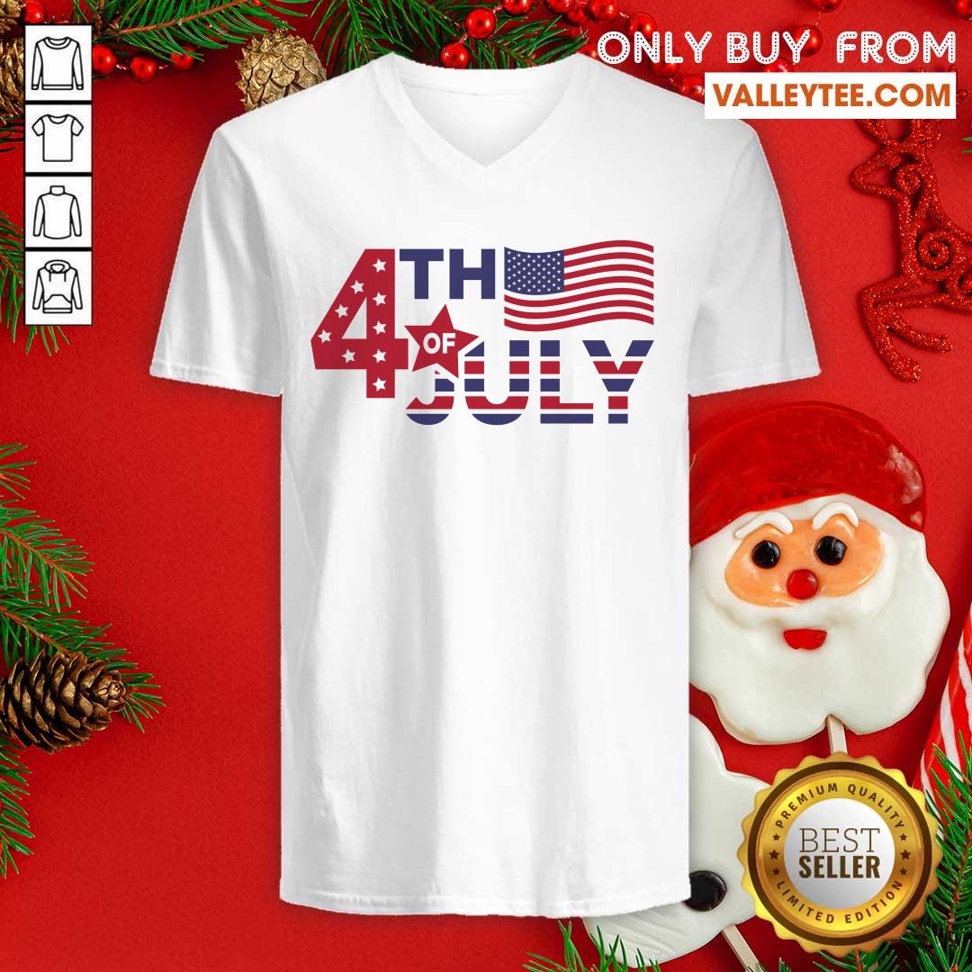 America 4th Of July American Flag Shirt - Image 3