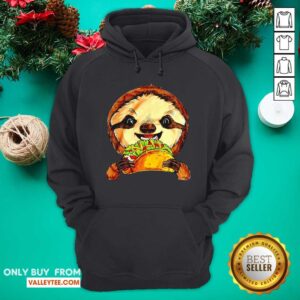 Alternative view of Official Sloth Eating A Taco Shirt