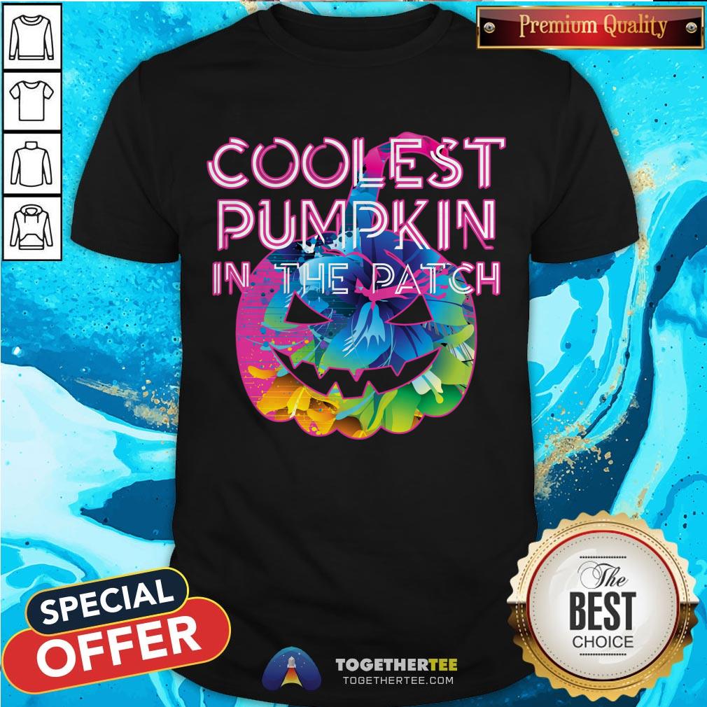 Nice Halloween Coolest Pumpkin In The Patch T-Shirt
