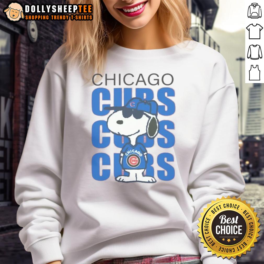 Good Carousell Chicago Cubs Snoopy T-Shirt - Image 3