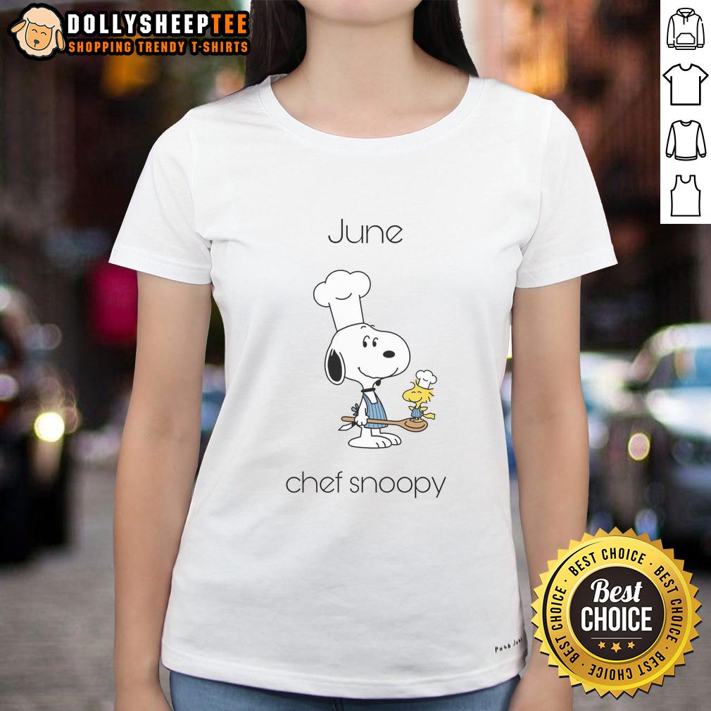 Pretty June Chef Snoopy T-Shirt - Image 3