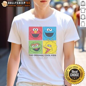 Top Sesame Street The Original Cool Kids Since 1969 T-Shirt