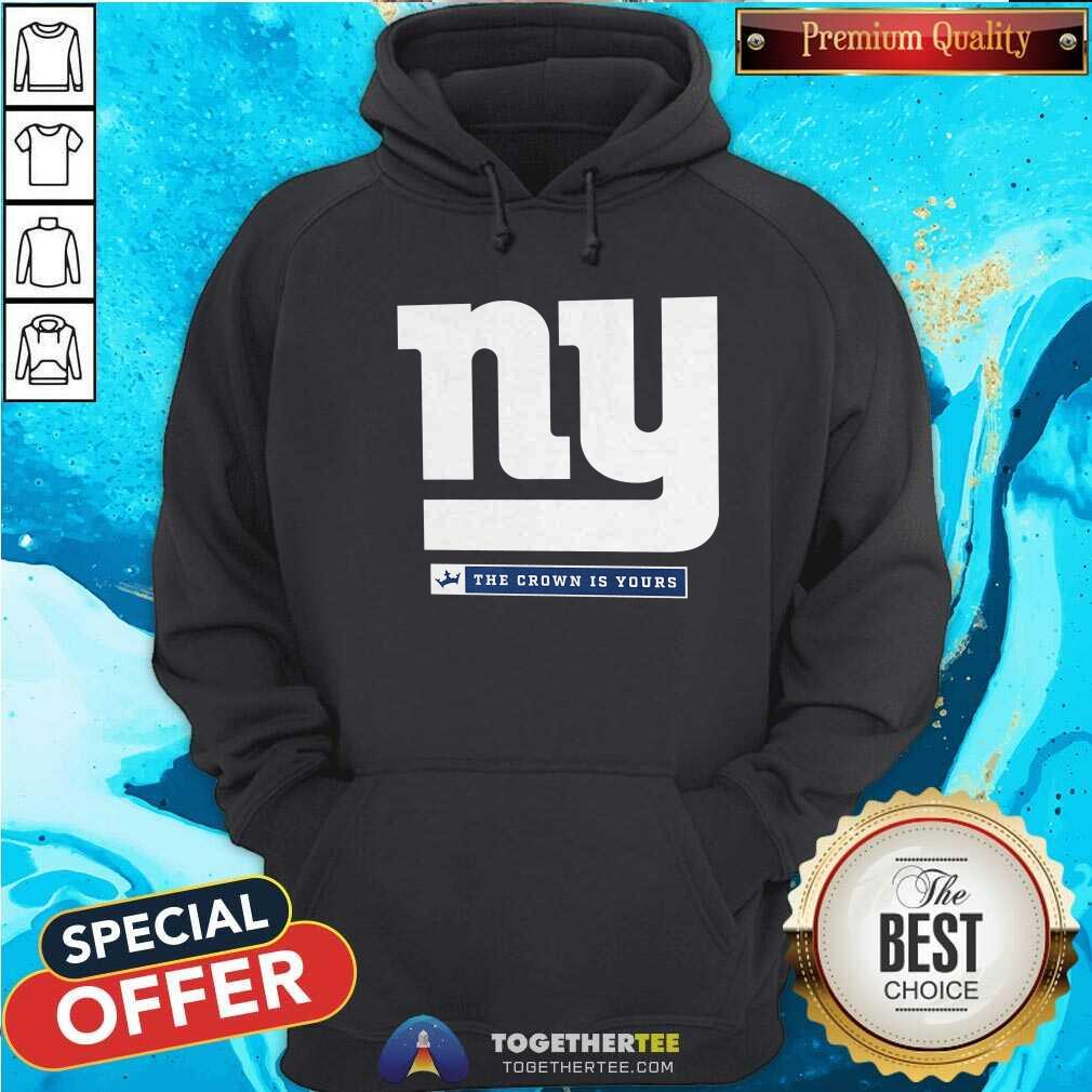 New York Giants Crow The Crown Is Yours T-Shirt - Image 3