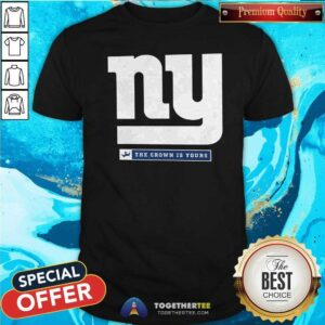 New York Giants Crow The Crown Is Yours T-Shirt