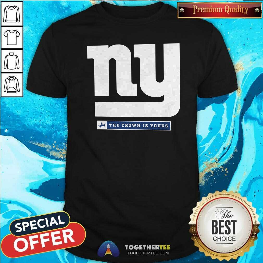 New York Giants Crow The Crown Is Yours T-Shirt