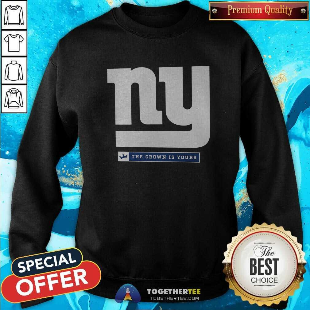 New York Giants Crow The Crown Is Yours T-Shirt - Image 2