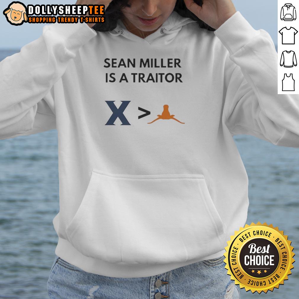 Nice Sean Miller Is A Traitor Xavier Musketeers More Than Texas Longhorns Basketball 2025 T-Shirt - Image 2