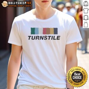 Nice Turnstile Color Wall T-Shirt