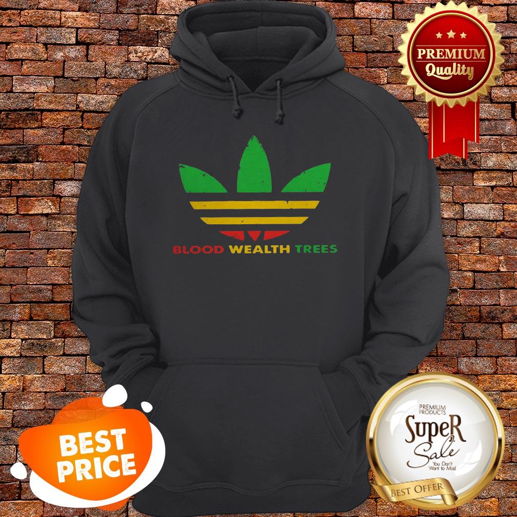 Nice Adidas Blood Wealth Trees Shirt - Image 2