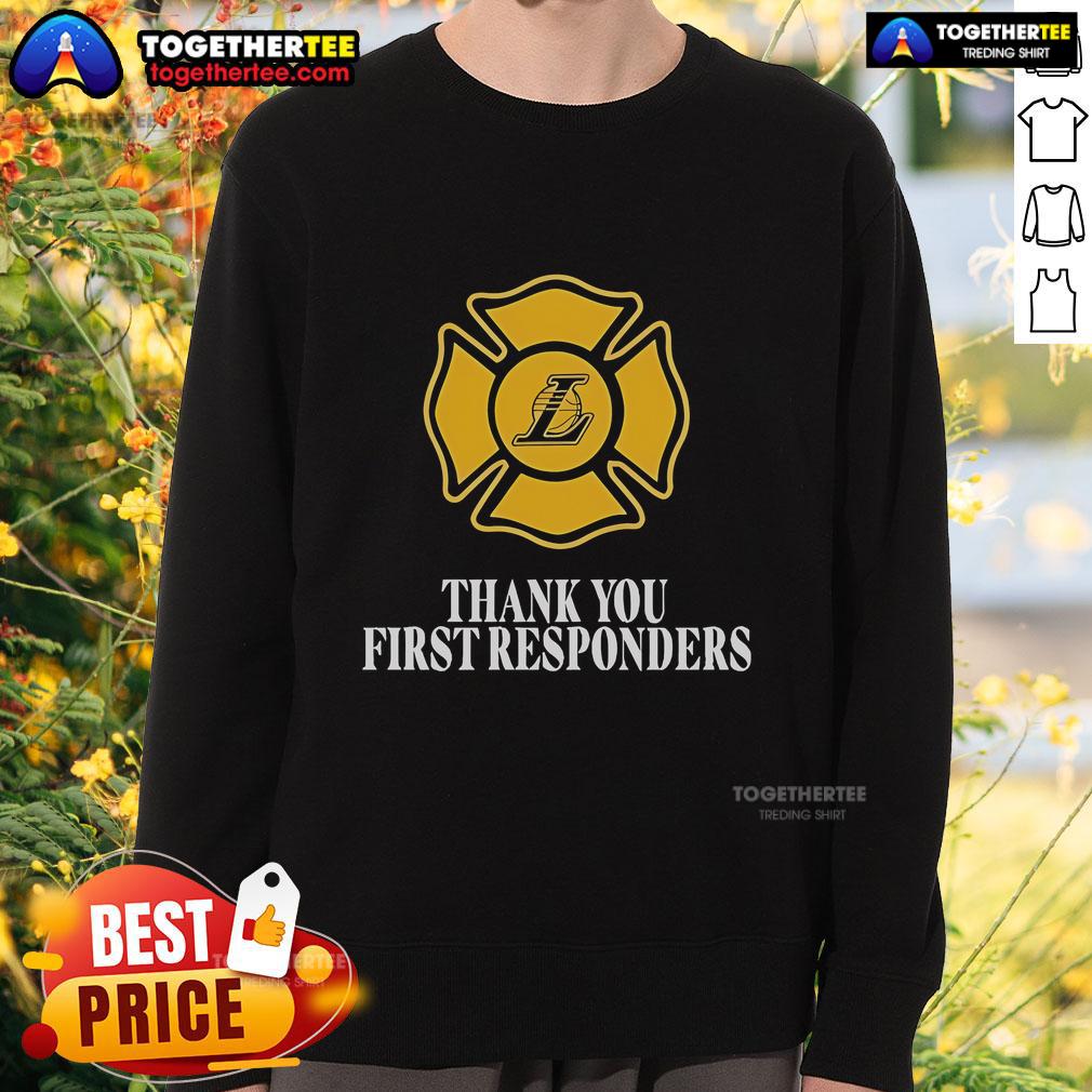 Official Thank You First Responders T-Shirt - Image 5