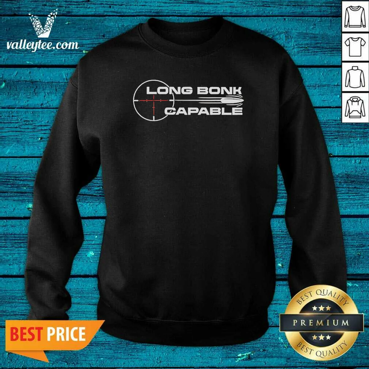 Nice Long Bonk Capable Sniper Rifle Bullet Trajectory Precision Target Shooting Shirt - Image 5