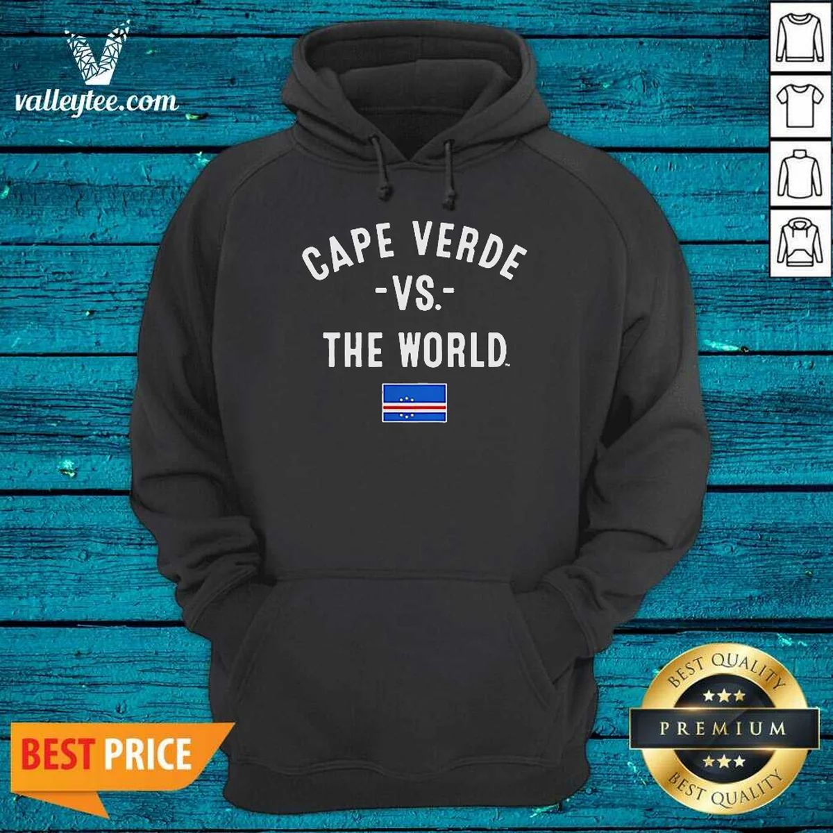 Pretty Cape Verde Vs The World National Team Pride Patriotic Country Flag World Cup 2026 Shirt - Image 4