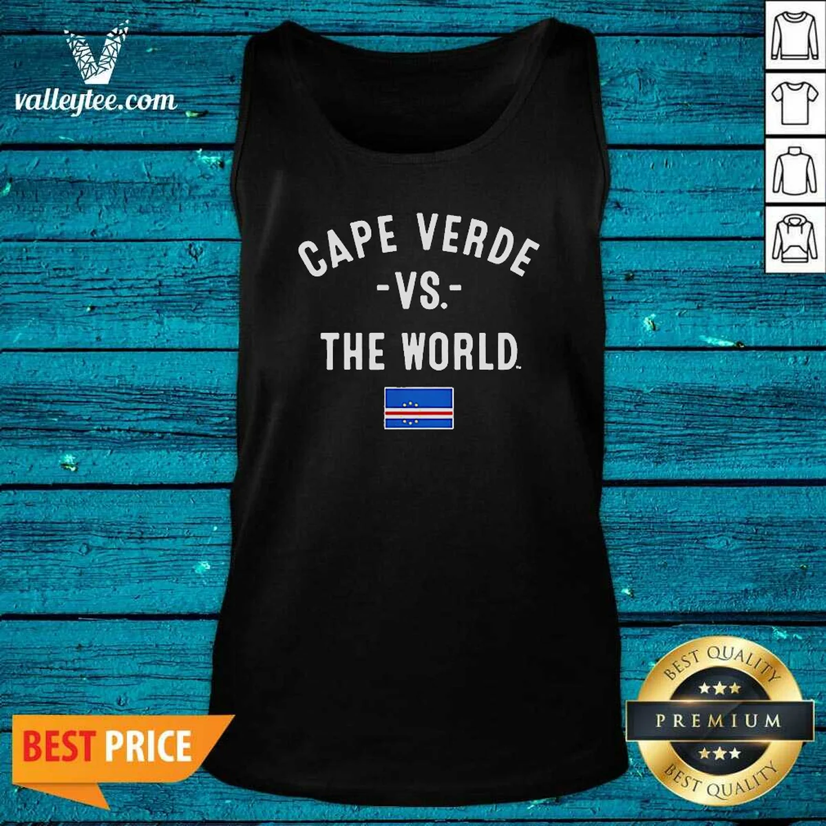 Pretty Cape Verde Vs The World National Team Pride Patriotic Country Flag World Cup 2026 Shirt - Image 3