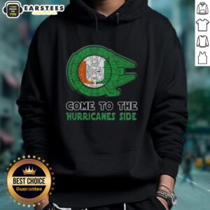 Alternative view of Premium Star Wars Come To The Miami Hurricanes Side T-Shirt