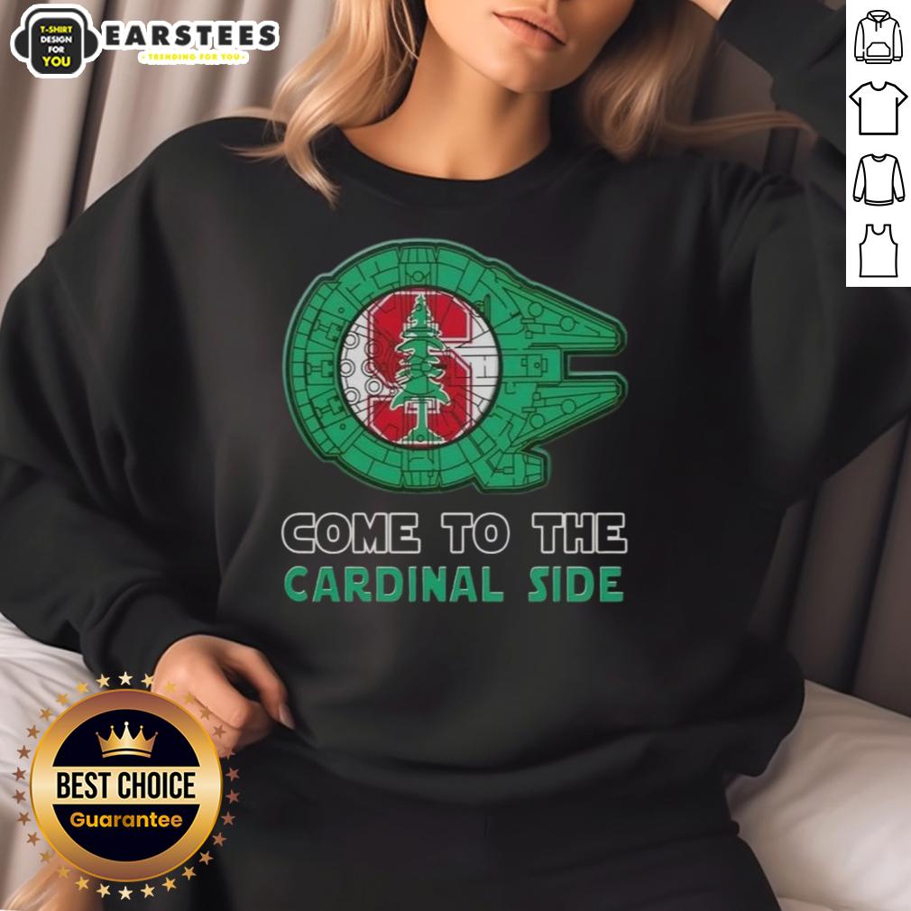 Pretty Star Wars Come To The Stanford Cardinal Side T-Shirt - Image 5
