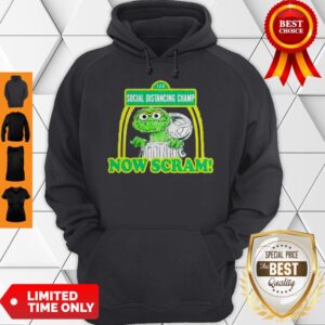 Alternative view of Cute Social Distancing Champ Now Scram Shirt