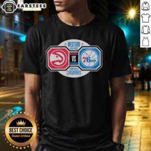 Awesome Atlanta Hawks Vs Philadelphia 76ers 2026 Nba Playoffs Western Conference Semifinals T-Shirt