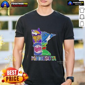 Good Minnesota Sports Teams Graphic Transfer State T-Shirt