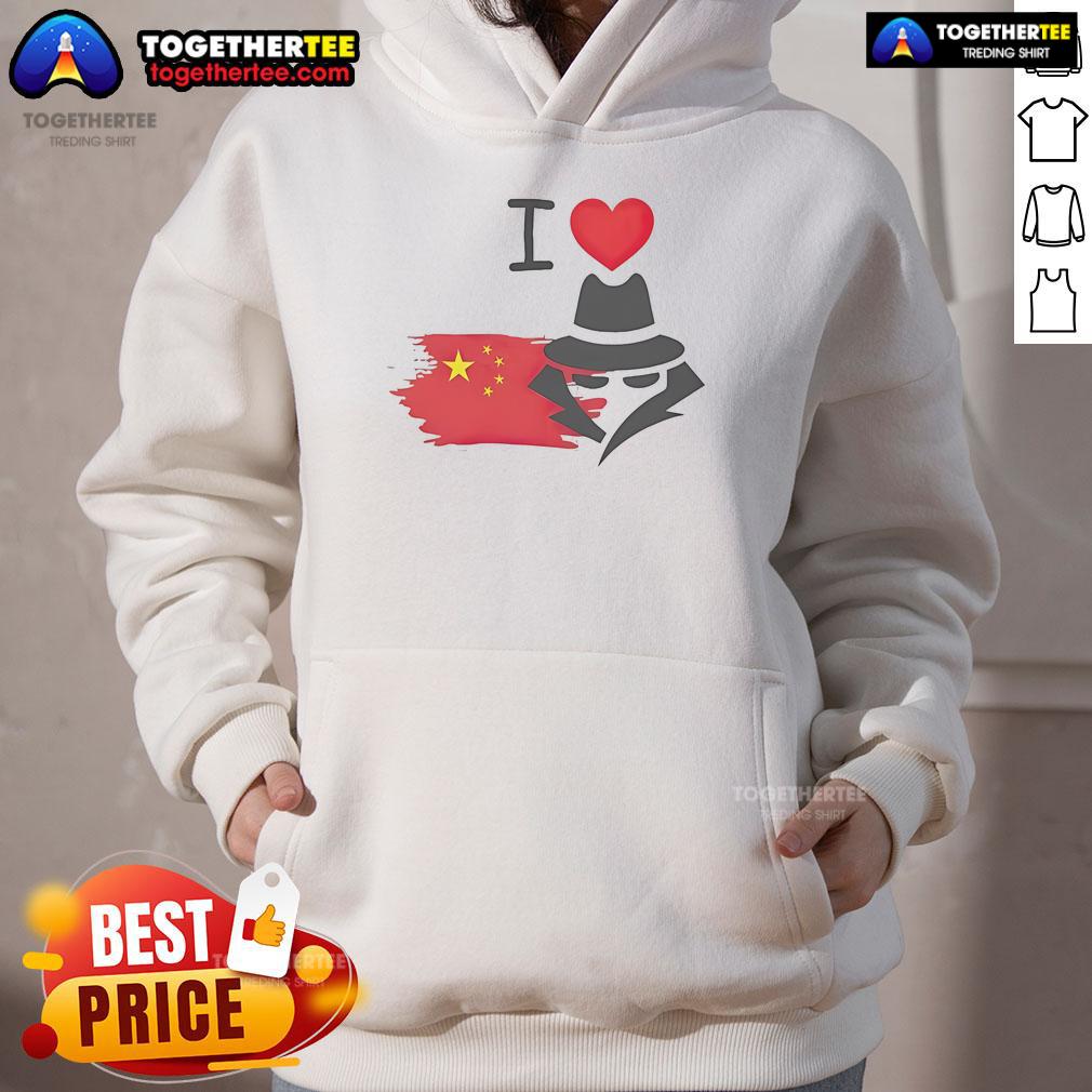Official I Love China Tiktok B T-Shirt - Image 2