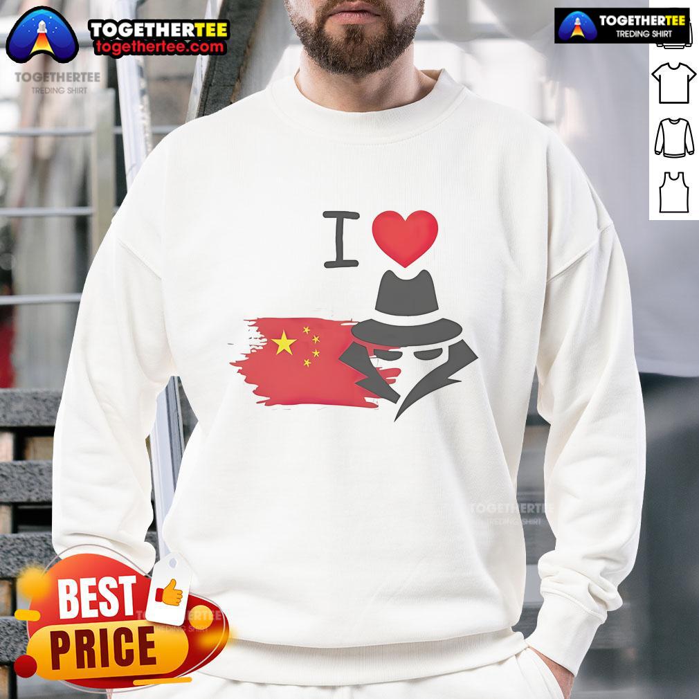 Official I Love China Tiktok B T-Shirt - Image 5