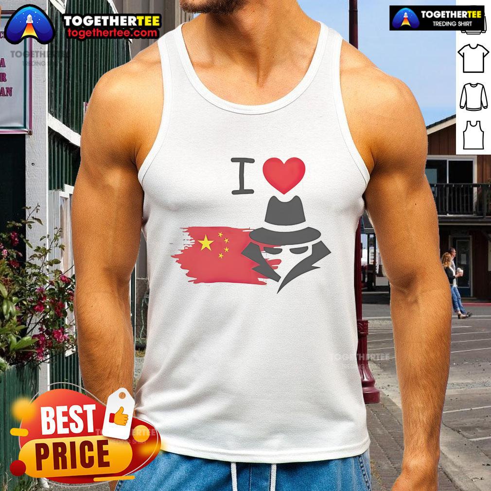Official I Love China Tiktok B T-Shirt - Image 4