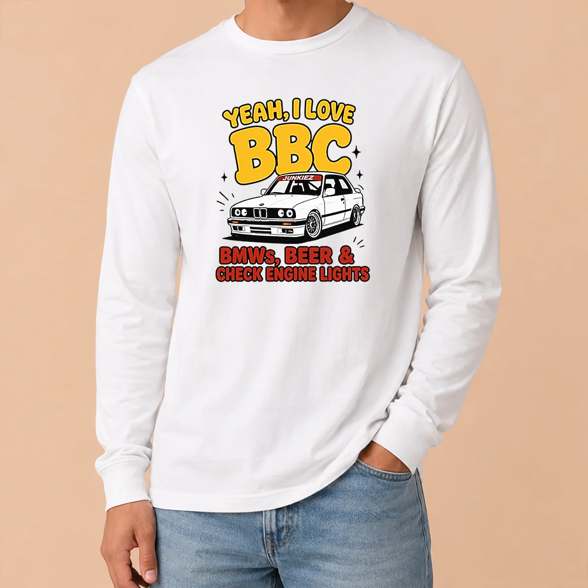 Nice Yeah I Love BBC Bmws Beer And Check Engine Lights Shirt - Image 6