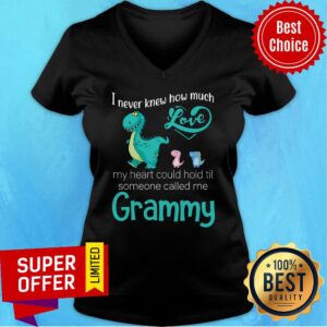 Alternative view of Funny I Never Knew How Much Love Grammy Saurus Shirt
