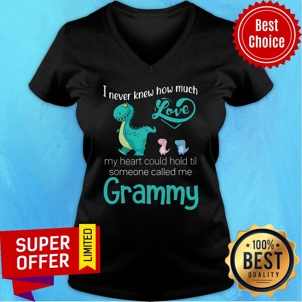 Funny I Never Knew How Much Love Grammy Saurus Shirt - Image 2