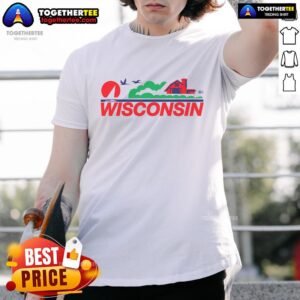 Official Wisconsin License Plate T-Shirt