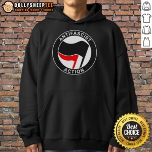 Alternative view of Original Extremadura Antifascista Logo T-Shirt