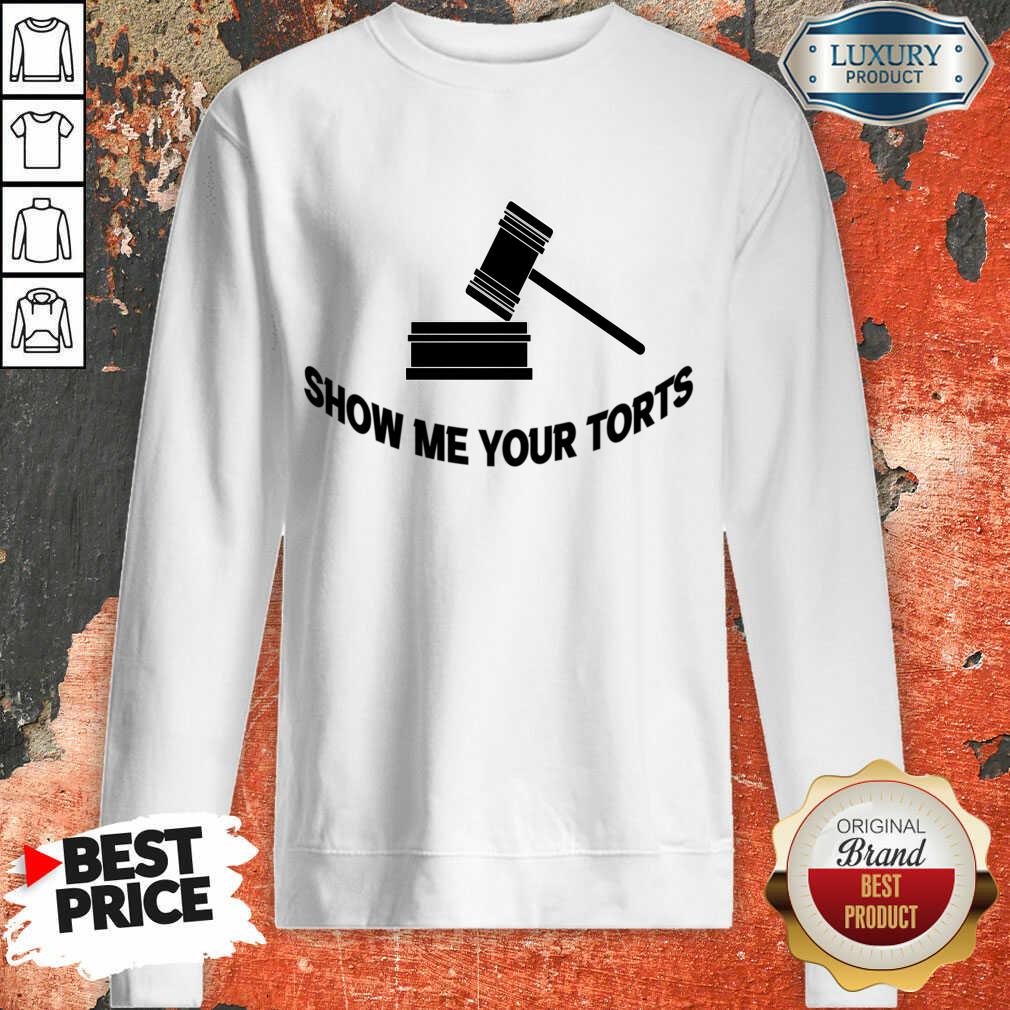 Show Me Your Torts Scale Of Justice Shirt - Image 3