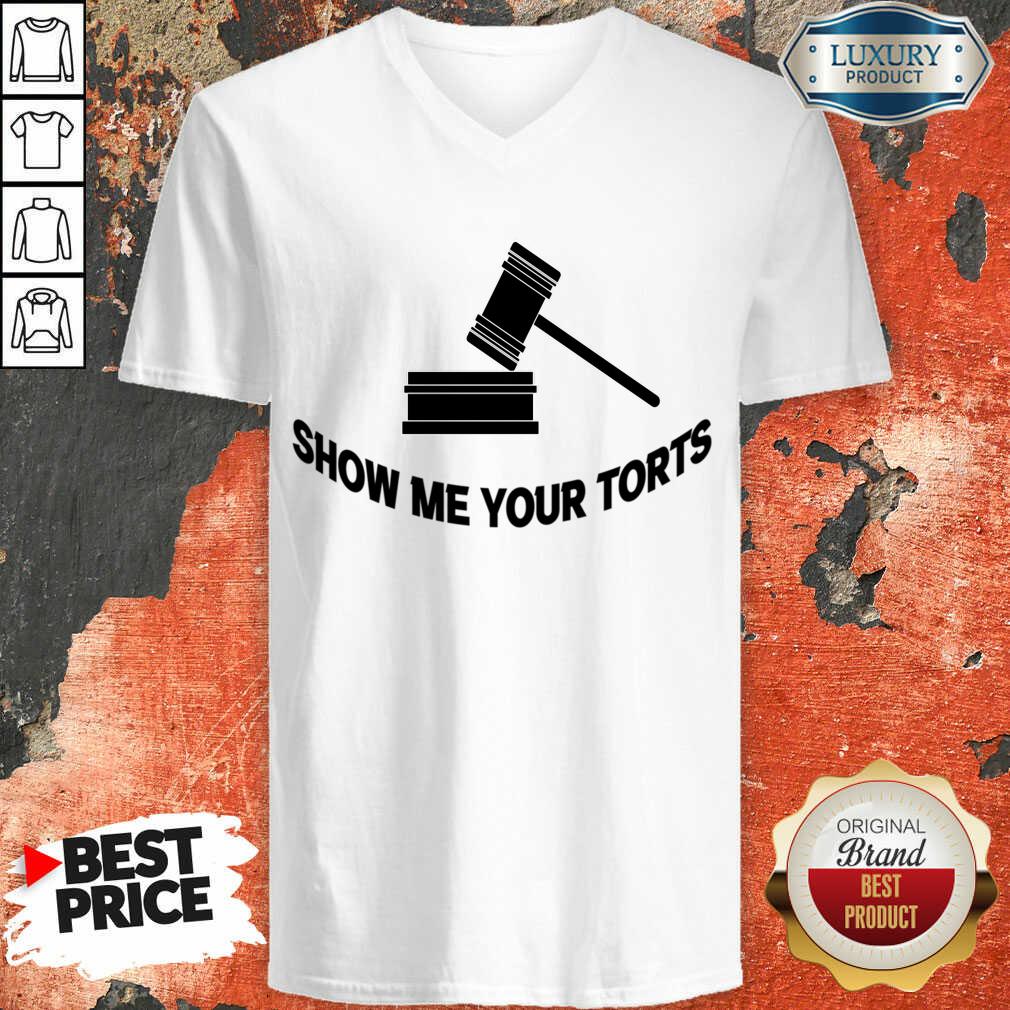 Show Me Your Torts Scale Of Justice Shirt - Image 5