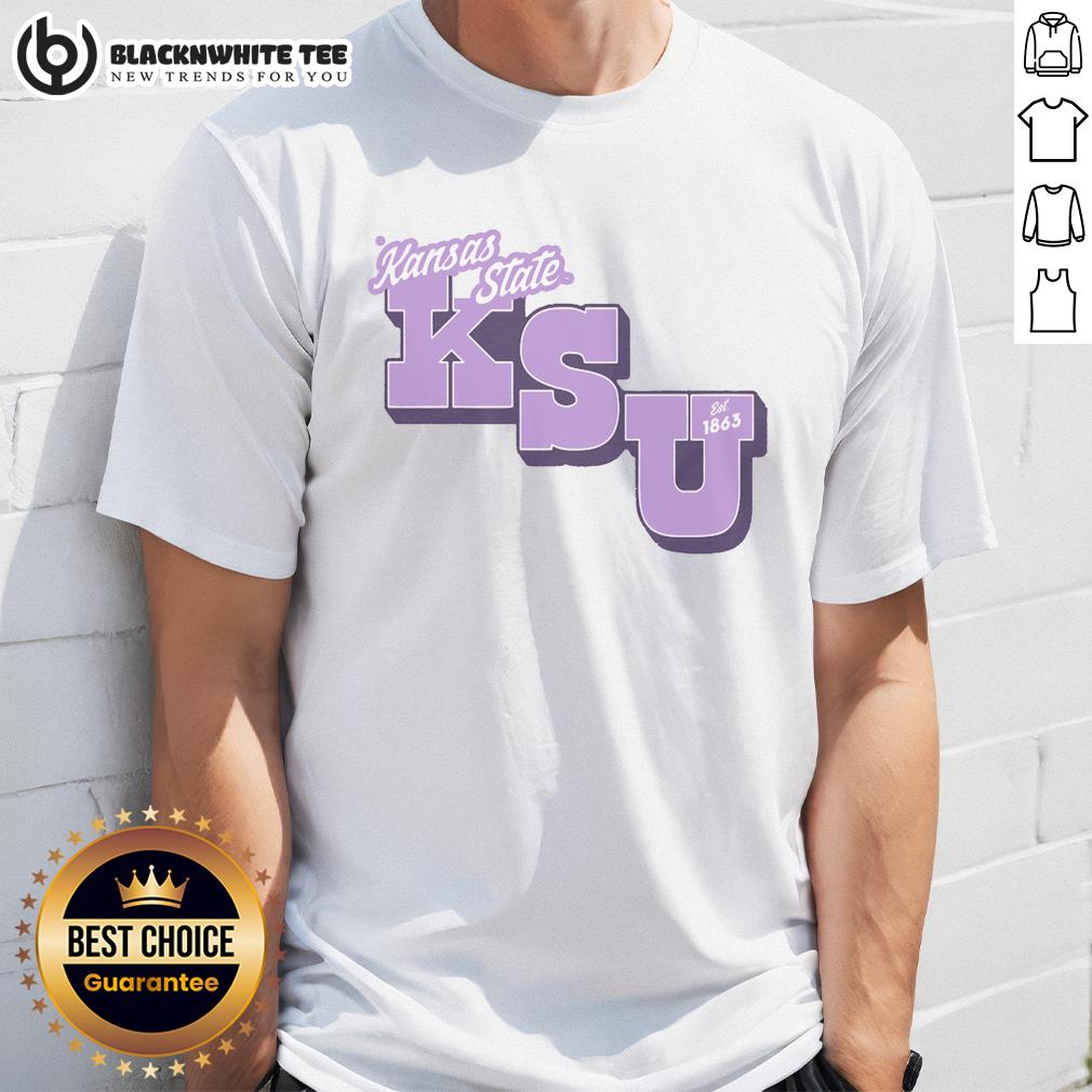 Top KSU Est 1863 Lavender Tee T-Shirt
