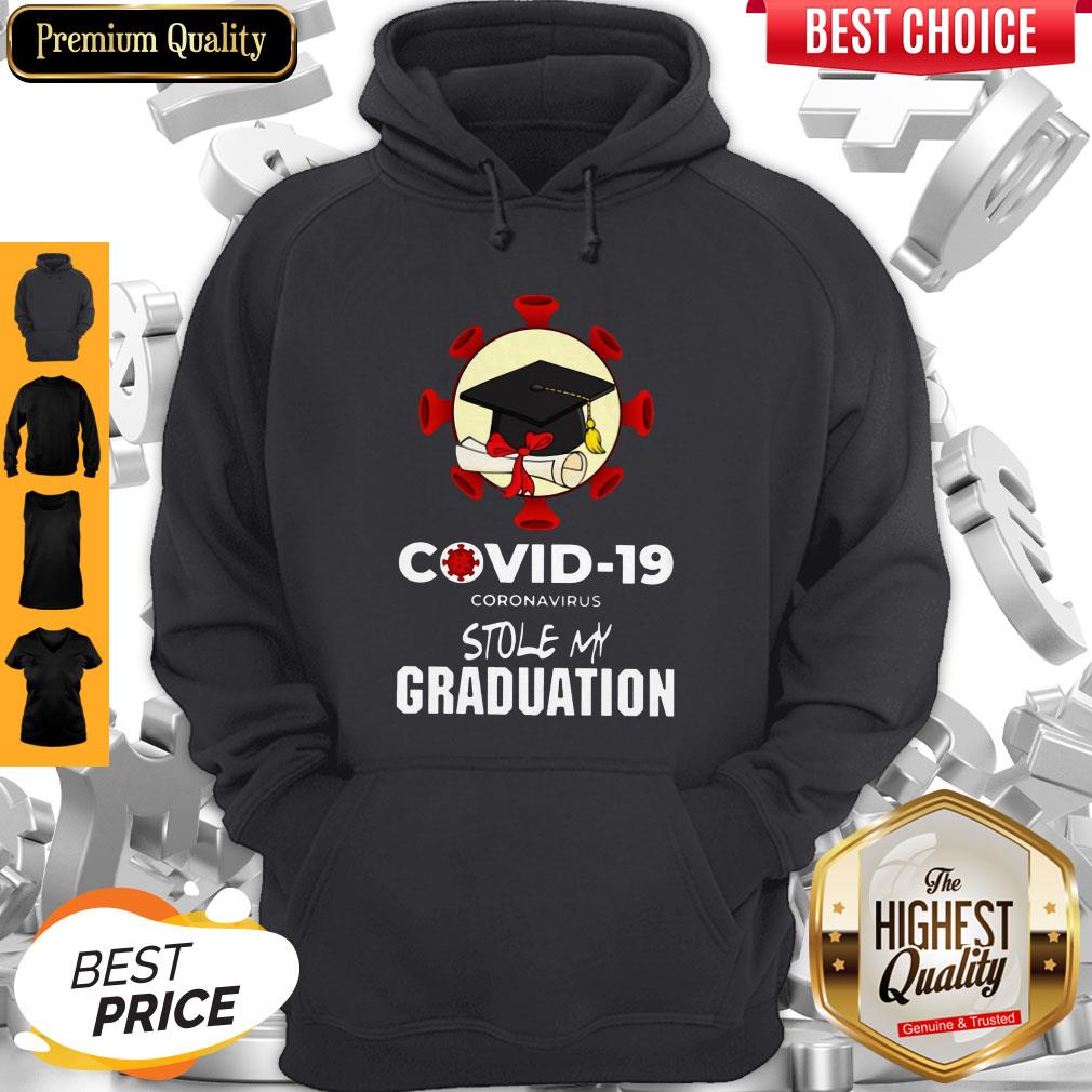 Covid 19 Coronavirus Stole My Graduation Shirt Classic T-Shirt - Image 3