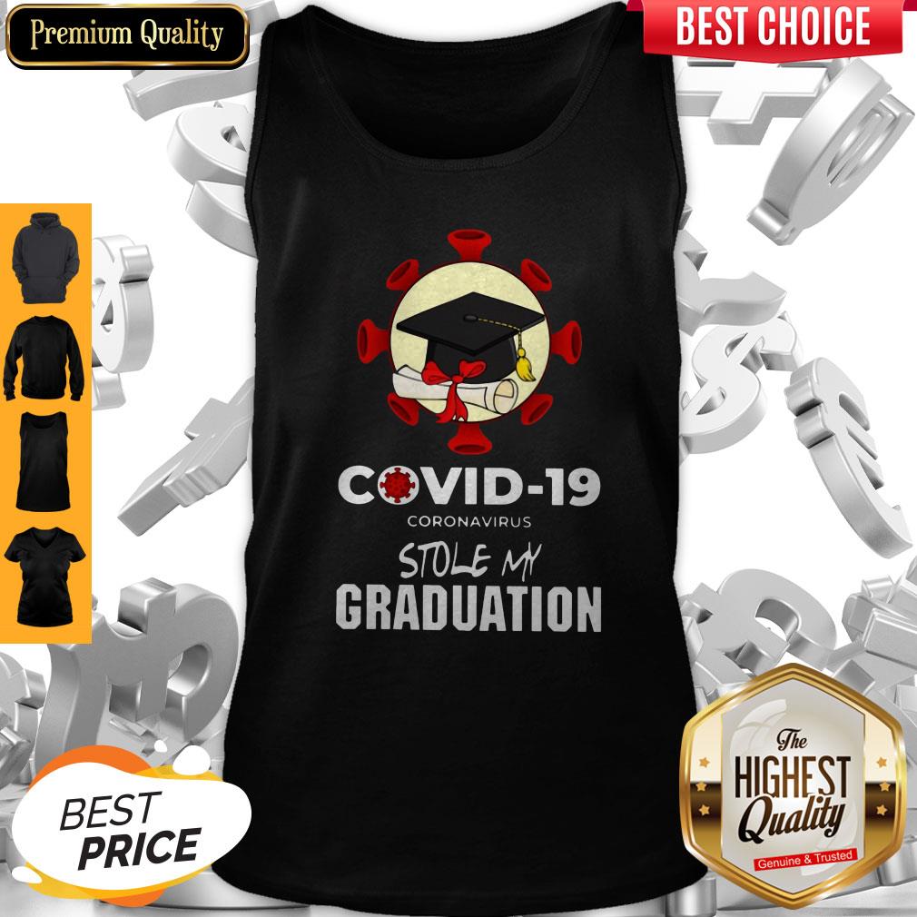 Covid 19 Coronavirus Stole My Graduation Shirt Classic T-Shirt - Image 5